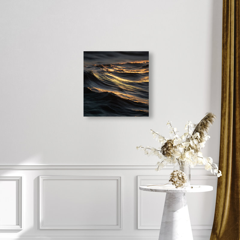 Sunset Sea II Print by Oliver Gal, 20" H x 20" W, Gallery Wrapped