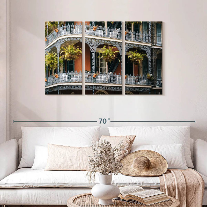 Balcons de style français Sebbie, H 28 po x l 45 po