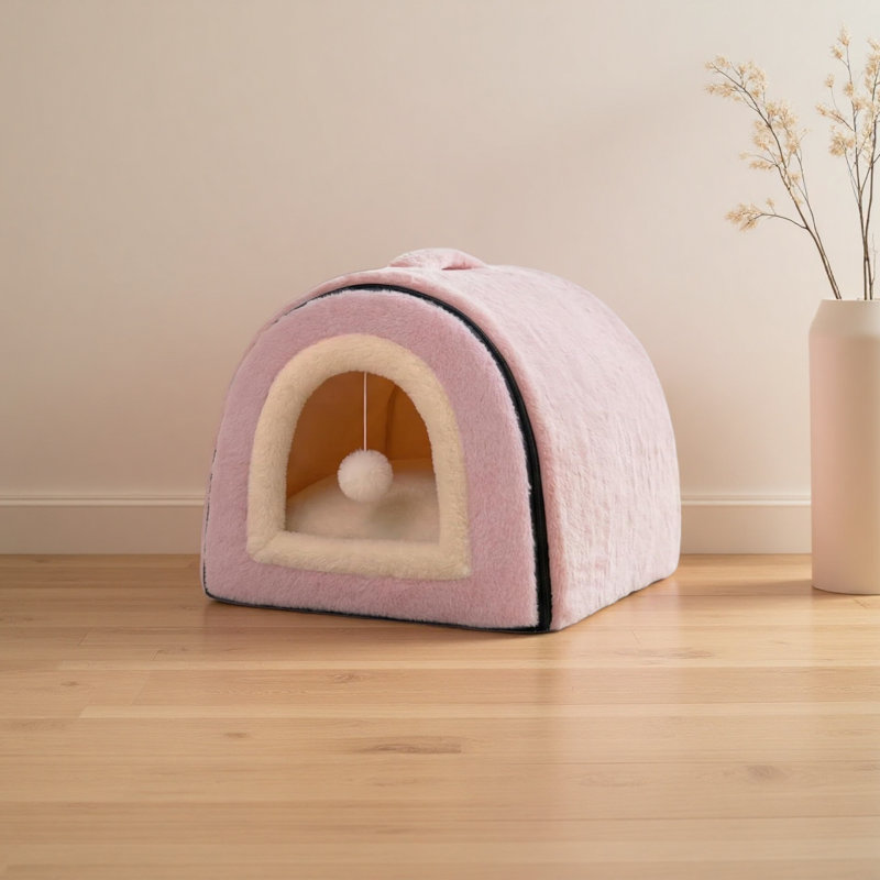 Lit pour chat pour chats d'intérieur, Pink