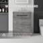 Meuble-lavabo autoportant de 24 po avec lavabo et porte à fermeture en douceur-133585781-133585784