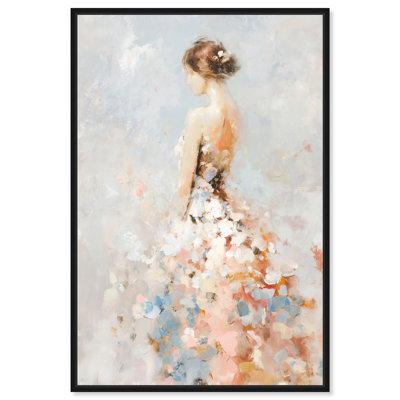 «Cloud Dress I Fashion», reproduction d'art sur toile par Art Remedy