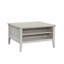 Table basse, finition gris clair