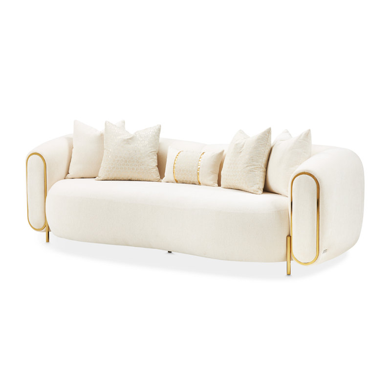 Sassani Sofa, 31" H x 100" W x 38.5" D