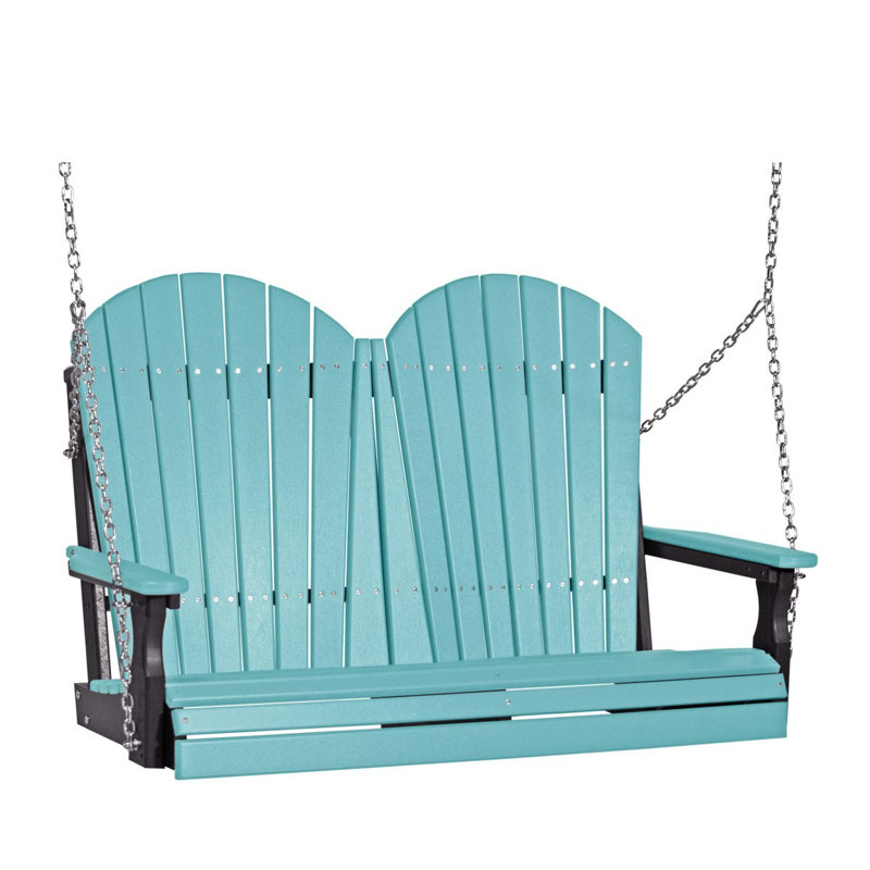 Balançoire porche adirondack Broemmel, Bleu d'Aruba