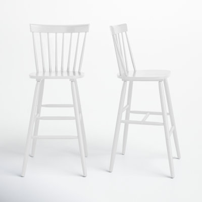 Stacee Solid Wood Counter Stool