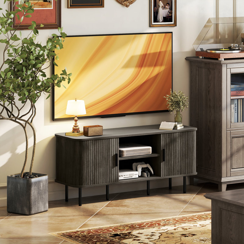 TV Stand for TVs up to 55", Grey