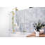 Halo 48.5 in. x 58 in. Fully Frameless Glass Hinge Bathtub Door-1419090344