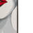 47X47 Hand Painted Lip Bite, White