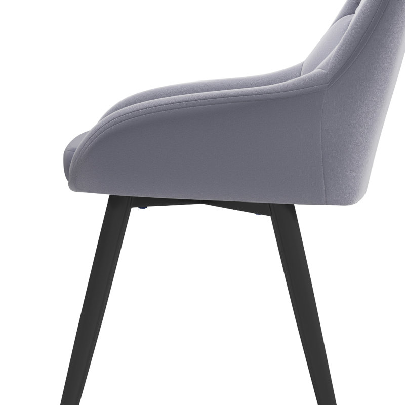 Cantilever Chair Set Alektra, Grey