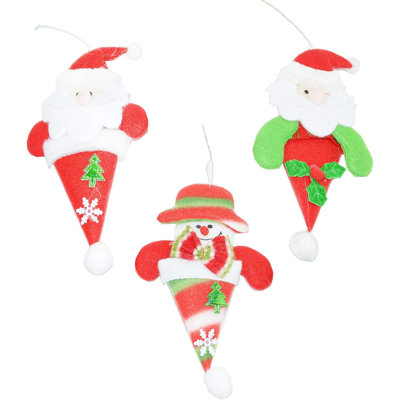 10cm PVC No Holiday Shaped Ornament