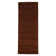Handwoven Wool Gabbeh Uni Brown Rug