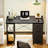 Nilajah Writing Desk with 4-Tier Fabric Drawers-1858924452