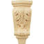 Petit corbeau en bois pilant Acanthus l 4 3/4 po x P 1 3/4 po x H 10 po (paquet de 4)-91124951