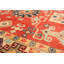 Tapis unique en laine noué à la main cuivre foncé des années 2010 4 pi 10 po x 6 pi 3 po Qaiden
