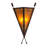 Desert Arrow Steel Flush Mount Sconce