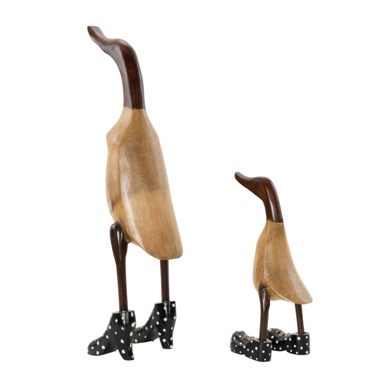 Erk Animals Figurines & Sculptures, Dark Brown