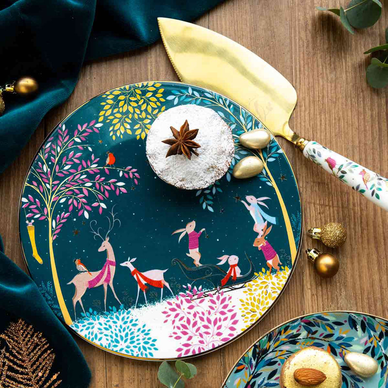 Sara Miller, Woodland Tales - Serving Plate 
