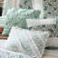 Grande chambre à coucher Dawn - Sophistiqué Shabby Chic avec édredon et coussins décoratifs élégants en coton-130428474-130428475