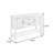 Retro Burlywood Solid Wood Sideboard