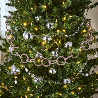 60" Metallic Loop Garland