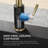 Pull Down Single Handle Kitchen Faucet With Deck Plate, Handles and Supply Lines-73212061