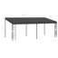 Metta 1.18m x 2.36m Steel Patio Gazebo-835579010