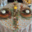 Handcrafted Floral Tablecloth-697393491