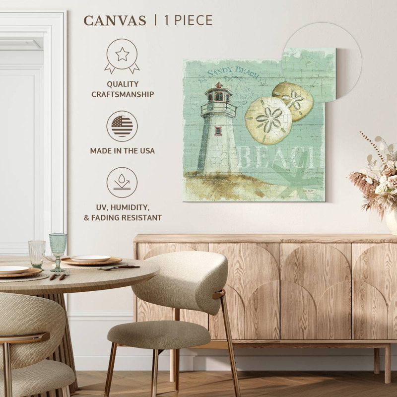 Aletra Beach House I, 24" H x 24" W