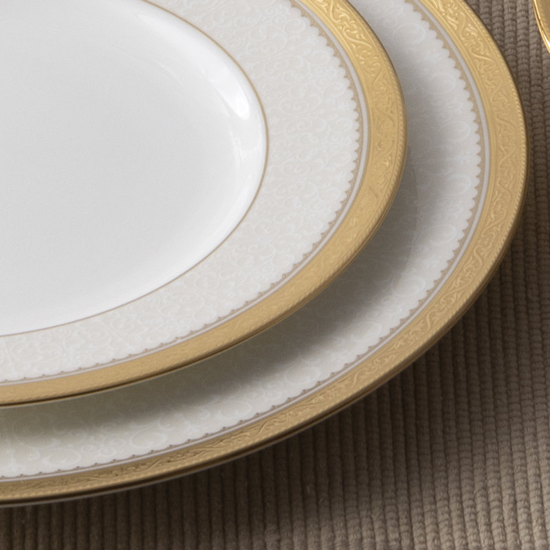 Ensemble de couverts 5 pièces pour 1 personne Noritake Odessa, Or