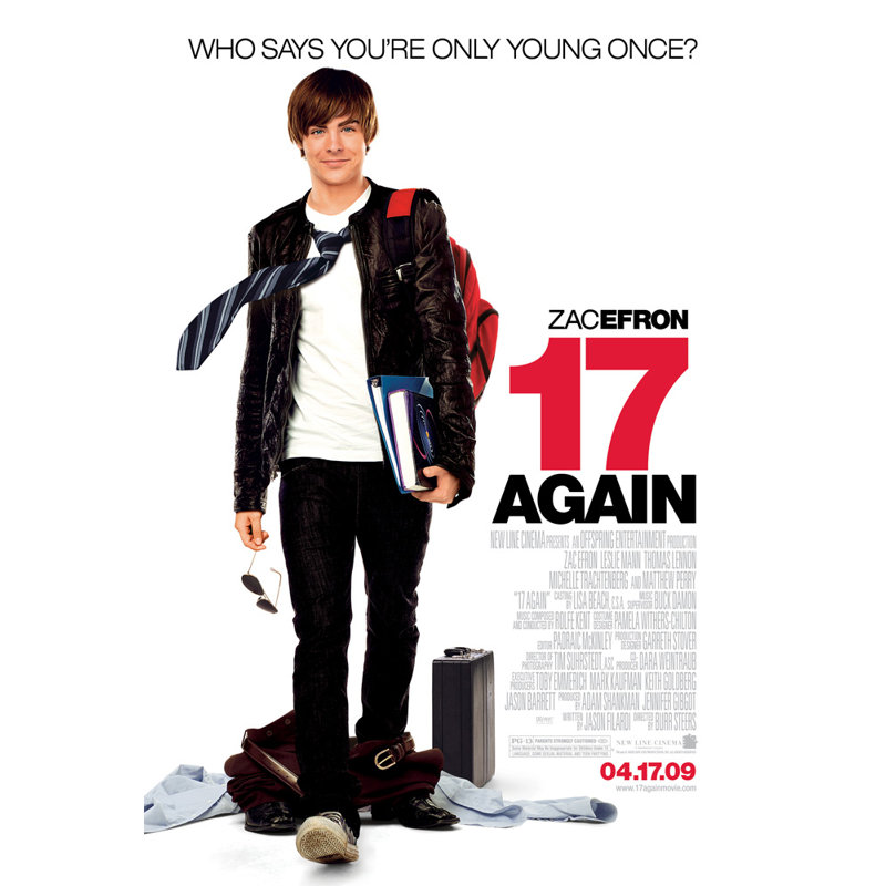 17 Again, 24" H x 16" W