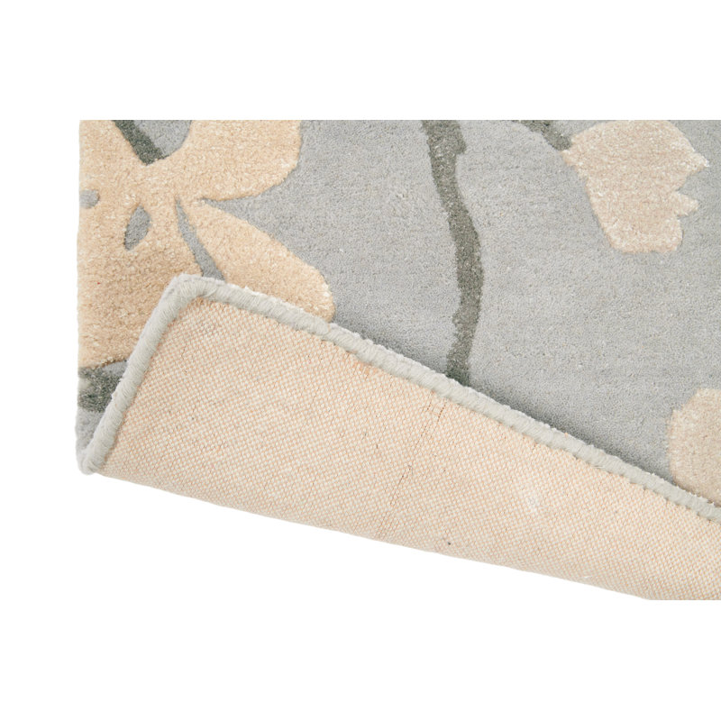 Floral Area Rug, Rectangle 4'7" x 6'7"