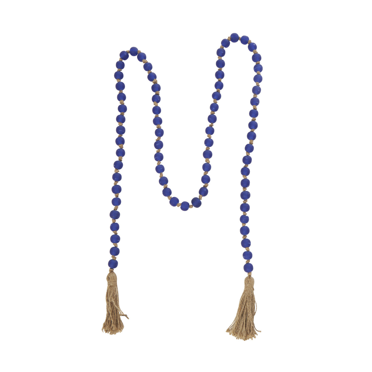 Ailey Novelty Garland, 6'11", Royal Blue