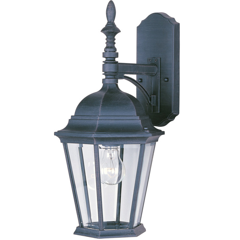 Treshawn Aluminum Wall Light, Black