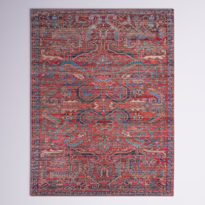 Tapis rouge / bleu Haglund