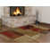 Abercorn Abstract Red/Brown Area Rug