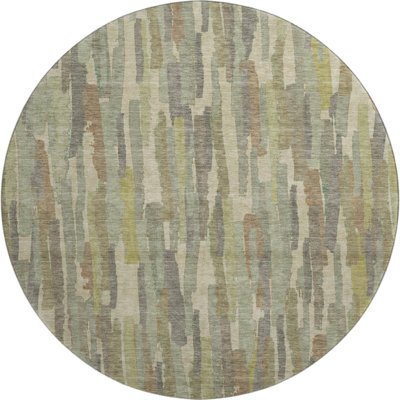 Premium Machine Washable Elize AMF1314 Stripes Rug