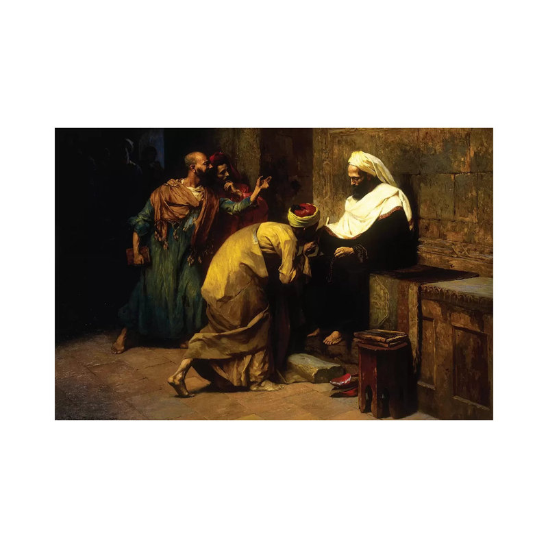 Le Maître, 1907 by Ludwig Deutsch - Wrapped Canvas Painting, 30.48 cm H x 45.72 cm W