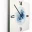 Composé avec aquarelle rétro bleu liquide - horloge murale rétro géométrique moderne-99634985