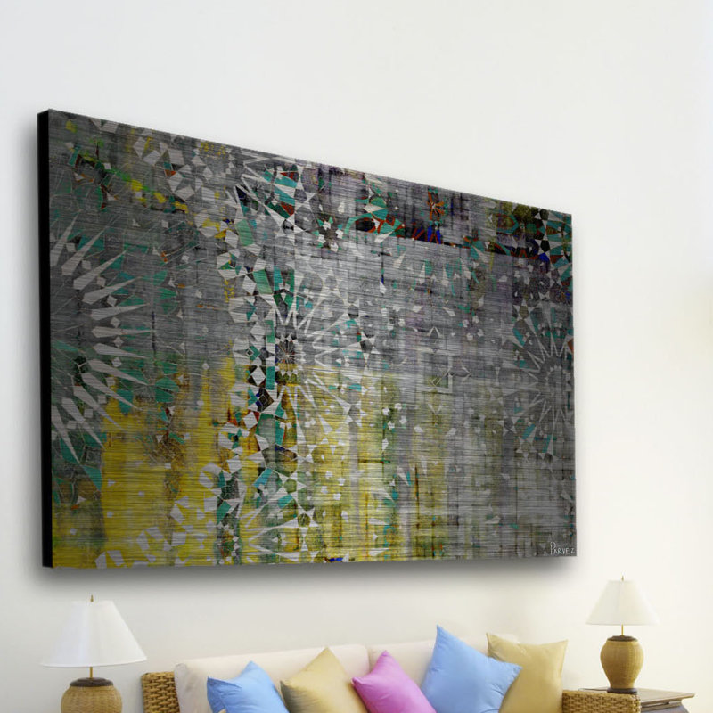 «Agadir», reproduction d'art sur aluminium brossé, 24 po x 36 po