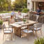 Fauteuils de patio de 24,5 po de large avec siège rembourré, chaises d'extérieur toutes saisons pour patio, jardin, porche-122257218