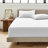 260 Thread Count Organic Cotton Percale Fitted Sheet-60582298-60582300