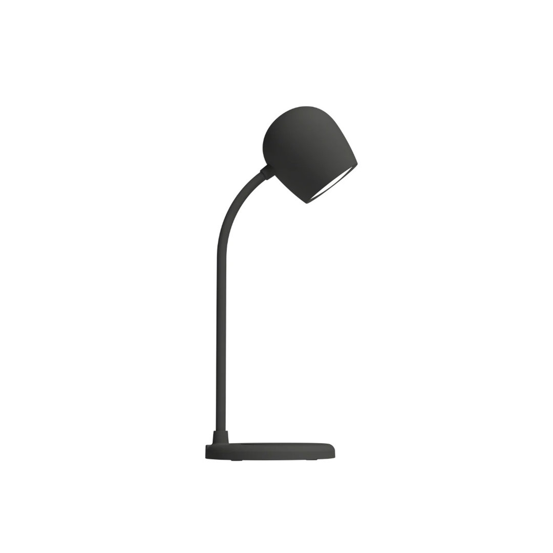 Ellie Lamp with Wireless Charger & Bluetooth Speaker - Ivory Sand