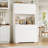 Aybike 71" Tall Kitchen Pantry Cabinet with Charge Station & LED Light, Freestanding Food Pantry with 4 Cabinets, 3 Drawers & Microwave Shelf, Kitchen Hutch Storage, Adjustable Shelves-808791921