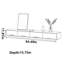 Simple living room storage TV cabinet-107498795