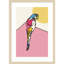 «Tropical Bird IV» par Project C, reproduction d'art encadrée sur bois-942157228