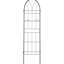 Ensemble de 4 tablettes d'extérieur en métal 78 po x 19,7 po antidérapantes avec motif de treillis en métal pour jardin 78,7 po x 19,7 po