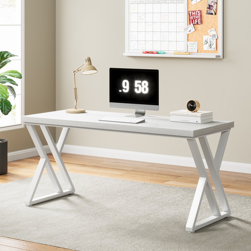 Bureau d'écriture Bricen, Blanc, Blanc