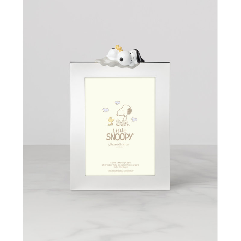 Reed And Barton Little Snoopy 5" X 7" Frame