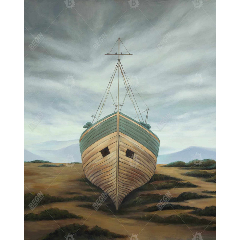 " Boat ", 60" H x 48" W