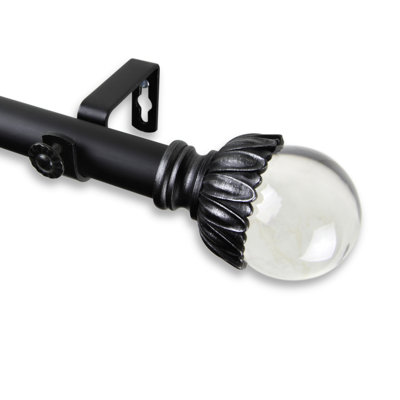 Oconnor Steel Adjustable Single Curtain Rod